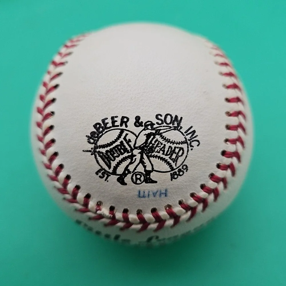 Vintage DeBeer Baseball Lot Of 9 No. 91C Little League With Original‎ Box